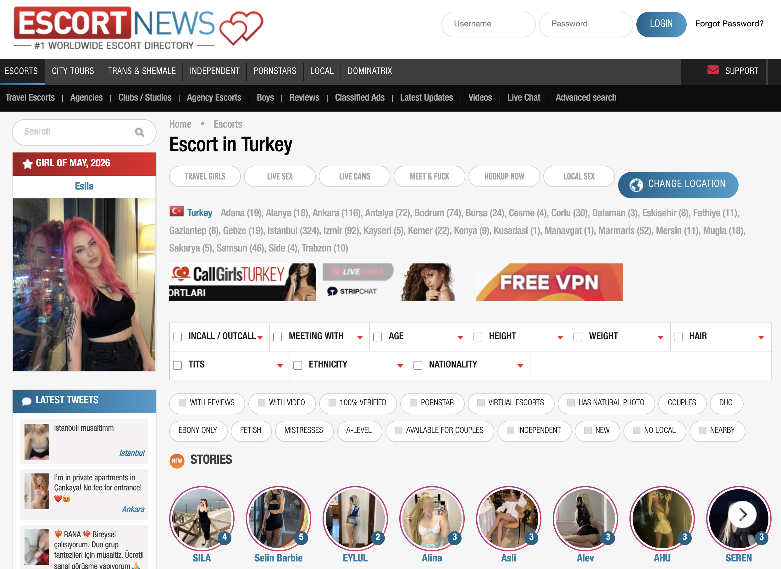 Türkiye’de Gerçek Escort Kadınları Bulabileceğiniz Web Siteleri